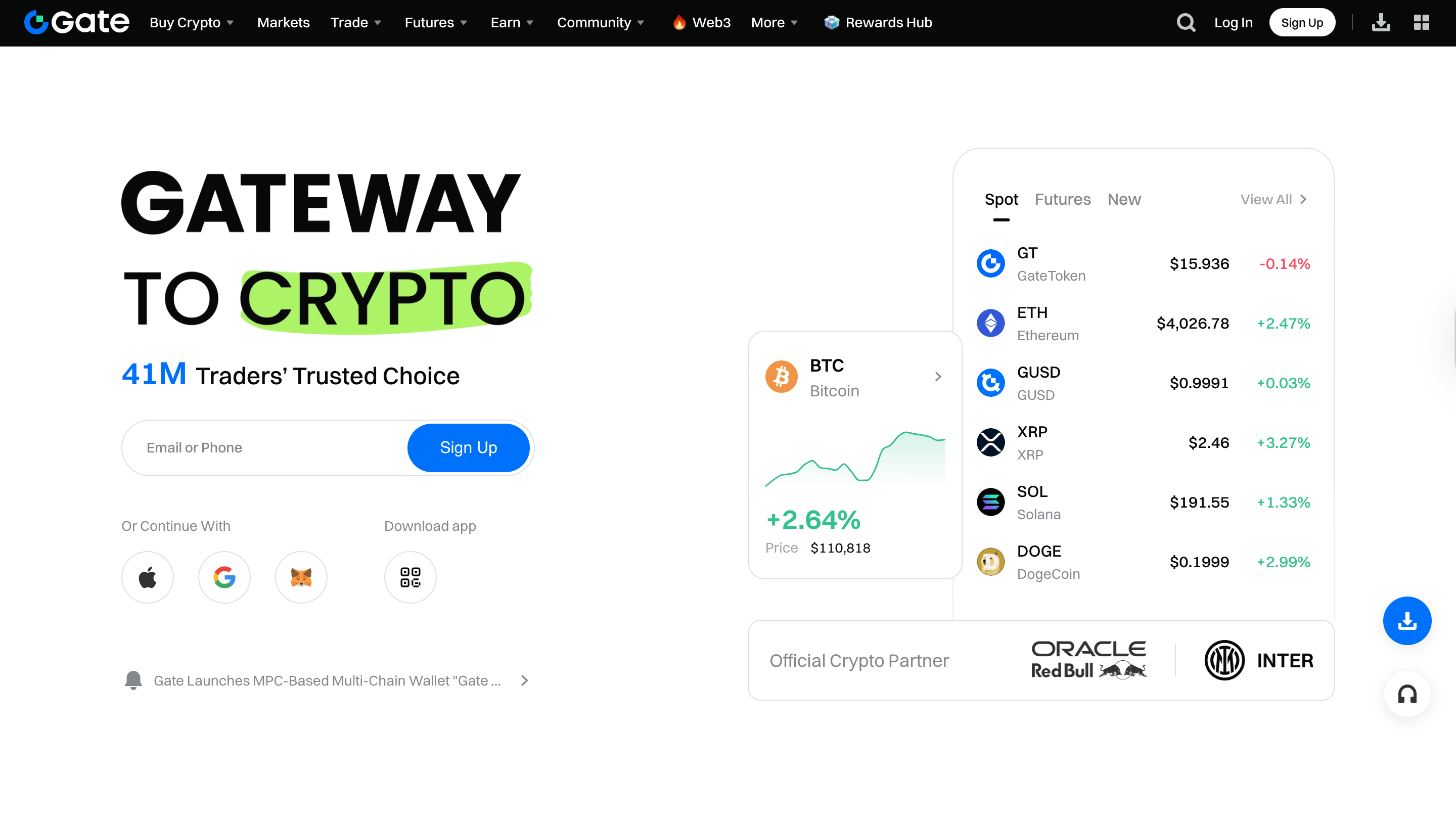 Gate'in 41 Milyon Kullanıcısı ve MiCA Lisansı BTC İşlem Genişlemesi Potansiyelini İşaret Ediyor 1 Makale görseli